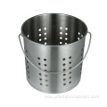 Oblique Style Stainless Steel Strainer Bucket